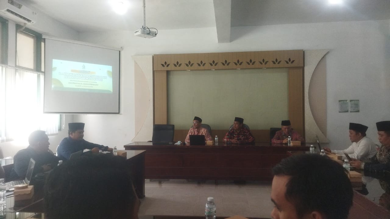 Workshop Pengembangan Karier Dosen di Bidang Penelitian dan Publikasi Ilmiah UNIA Prenduan